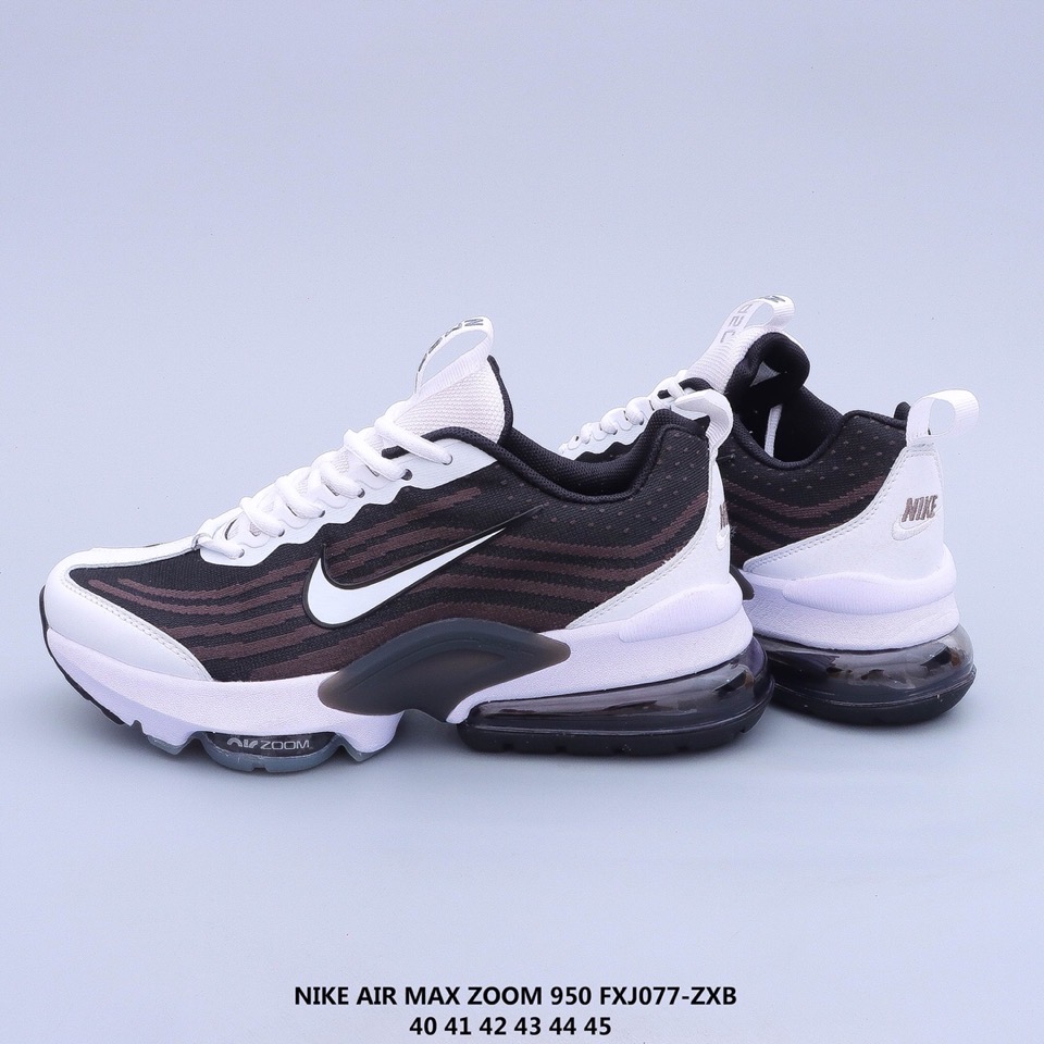 2020 Men Nike Air Max Zoom 950 Black White Running Shoes